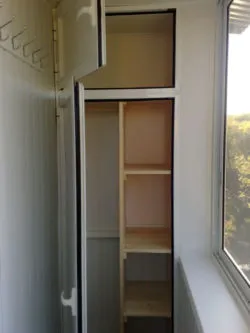 фото 5 какие бывают шкафы для балкона или лоджии и как изготовить своими руками