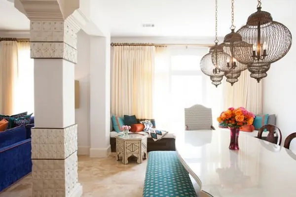 фотография: кухня и столовая в стиле восточный, декор интерьера, квартира, дом, декор, марокканский, марокканский стиль – фото на inmyroom