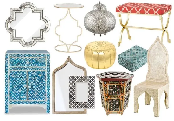 марокканский стиль в интерьере - освещение