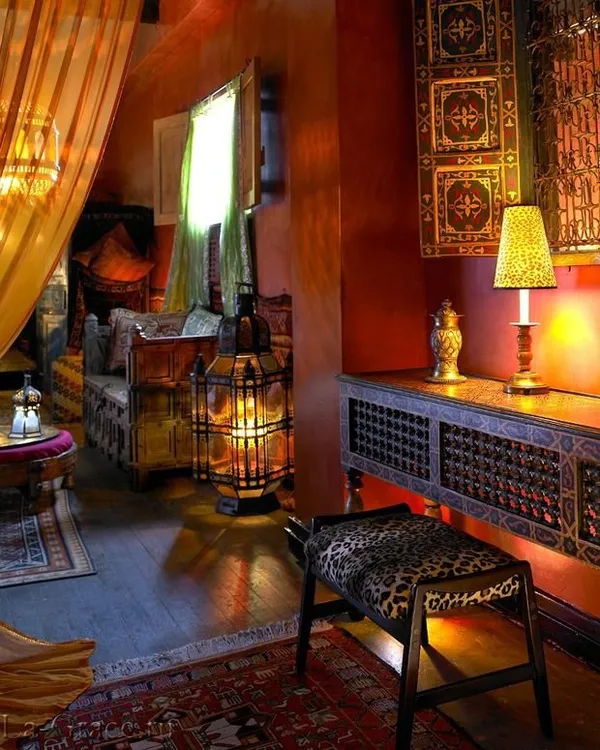 фотография: мебель и свет в стиле восточный, декор интерьера, квартира, дом, декор, марокканский, марокканский стиль – фото на inmyroom