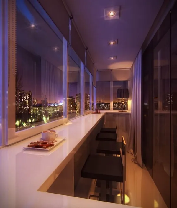 балкон, совмещенный с кухней — 100 фото идей дизайна. дизайн кухни с балконом. 2