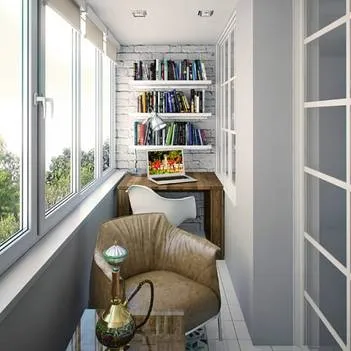 балкон, совмещенный с кухней — 100 фото идей дизайна. дизайн кухни с балконом. 40