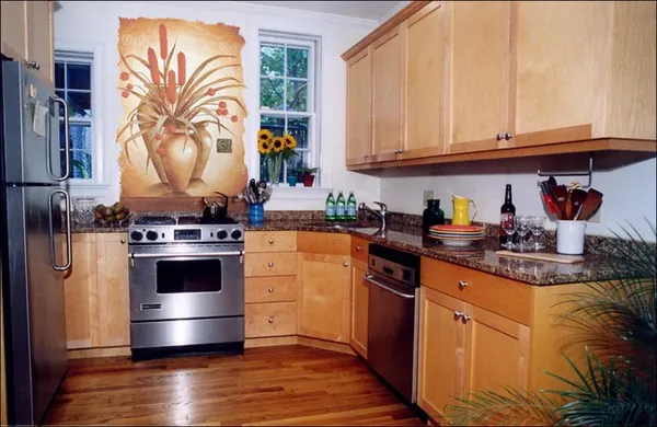 утонченные фрески в украшении кухонного интерьера. фрески в интерьере кухни. 8