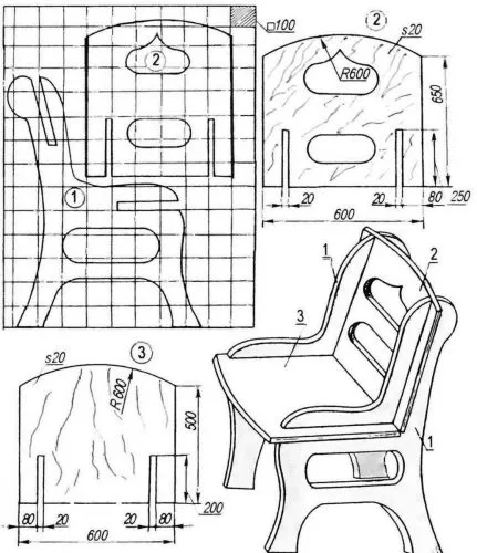 кресло из фанеры: разновидности дизайна и создание своими руками. кресло из фанеры своими руками. 37
