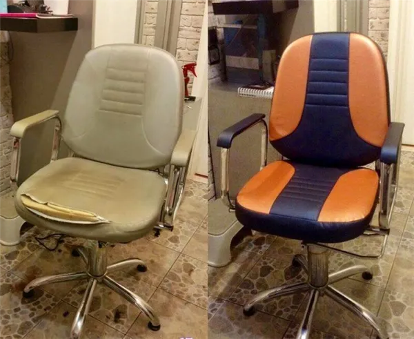 ремонт и перетяжка старого кресла своими руками. реставрация кресла своими руками. 46