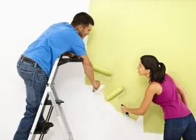 как подготовить гипсокартон к покраске своими руками. покраска стен из гипсокартона своими руками. 2