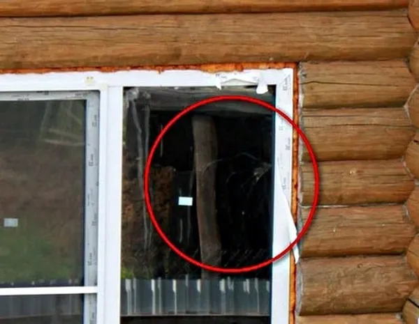 установка окна в леревянном доме без окосячки