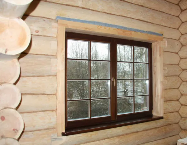 6 советов по выбору и установке окон в деревянный дом. установка окон в деревянном доме. 4