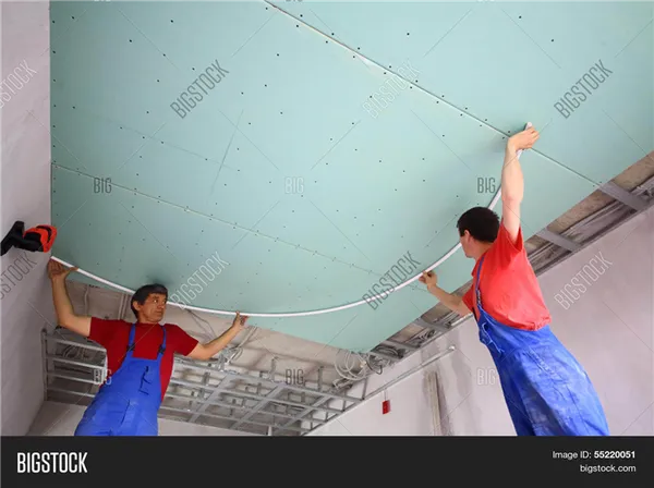 как сделать двухуровневый потолок из гипсокартона своими руками: пошаговая инструкция. двухуровневый потолок из гипсокартона. 11