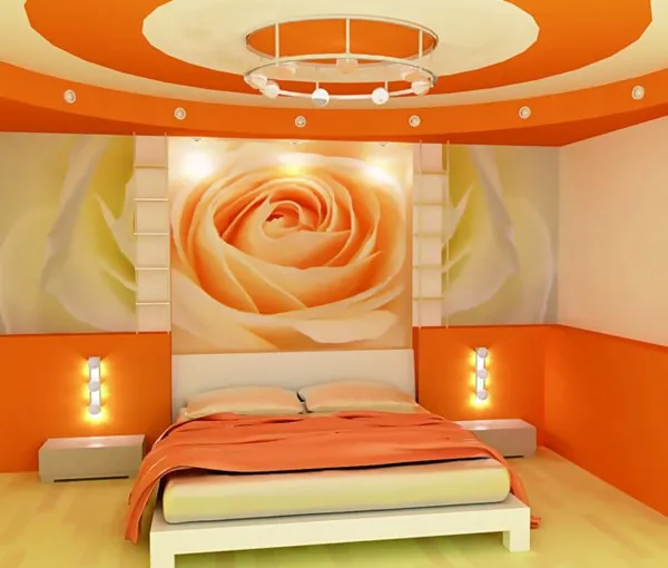 натяжные потолки в спальне: 60 современных вариантов, фото в интерьере. натяжные потолки фото для спальни. 8