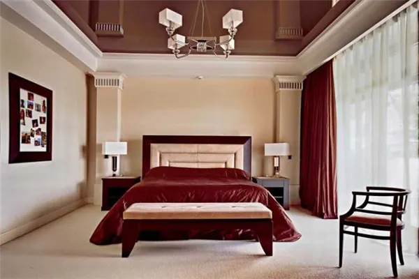 натяжные потолки в спальне: 60 современных вариантов, фото в интерьере. натяжные потолки фото для спальни. 25