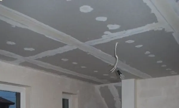 как сделать подвесной потолок из гипсокартона