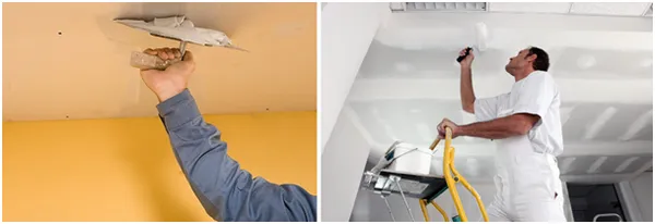 как отремонтировать потолок в квартире своими руками? (64 фото)