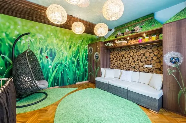 комната для ребенка в эко-стиле