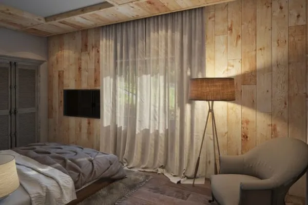 ламинат на стене в интерьере спальни: секреты монтажа + фото лучших вариантов дизайна