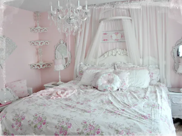 спальня в стиле шебби шик – романтика в светлых тонах. спальня в стиле шебби шик. 38