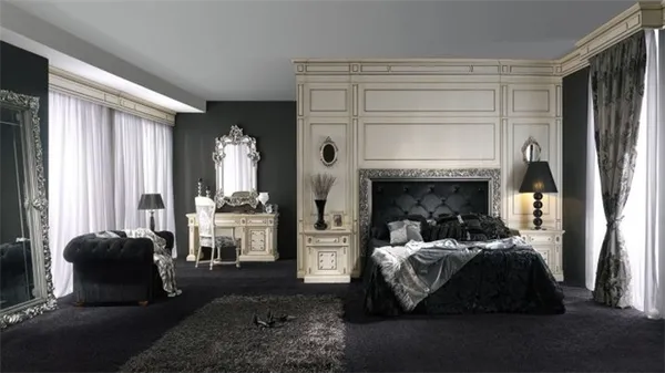 спальня в классическом стиле