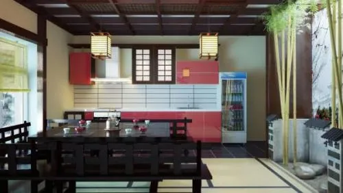кухня в японском стиле. основные принципы оформления