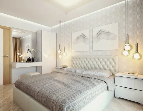 светлые тона в интерьере спальни: особенности дизайна комнаты, 55 фото. дизайн спальни в светлых тонах. 5