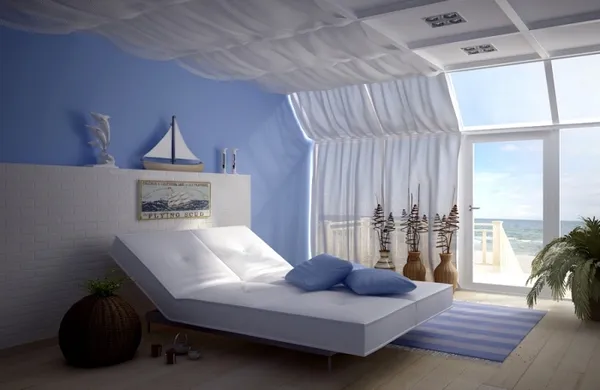 свежо и оригинально: как оформить спальню в морском стиле ( 89 фото). спальня в морском стиле. 9