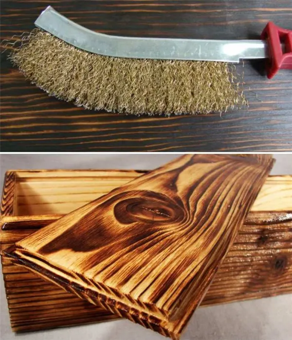 все о брашировании древесины. браширование дерева своими руками. 26
