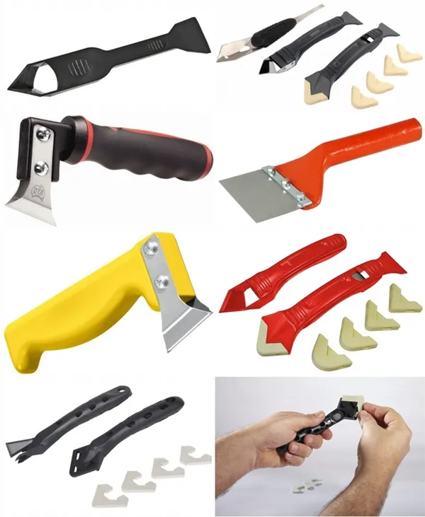 ножи и скребки для удаления герметика