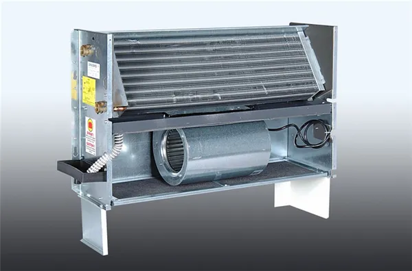 радиатор обеспечивает перемещение жидкости заданной температуры, за счёт чего происходит охлаждение или нагрев воздушного пространства, через которое проходят потоки воздуха