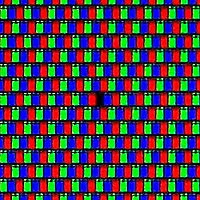 пиксельная структура экрана телевизора