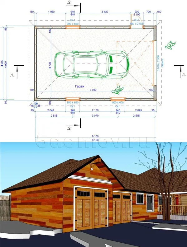 проектирование гаража | гараж из дерева своими руками