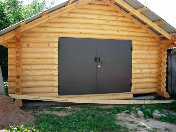 пошаговая инструкция постройки деревянного гаража своими руками и чертежи. деревянный гараж своими руками. 9