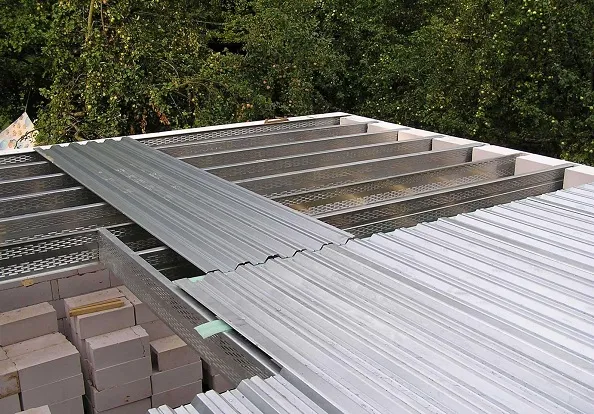 профнастил для покрытия крыши гаража