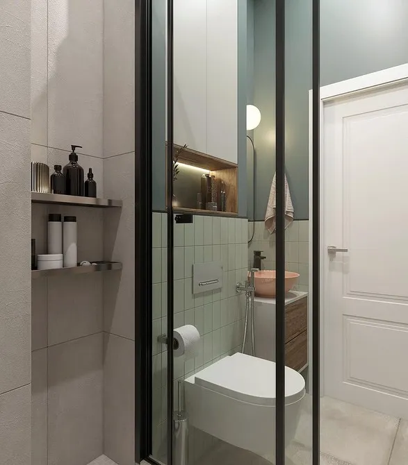 82 идеи из жизни, как оформить дизайн маленькой ванной комнаты (фото). маленькая ванная комната дизайн фото. 27