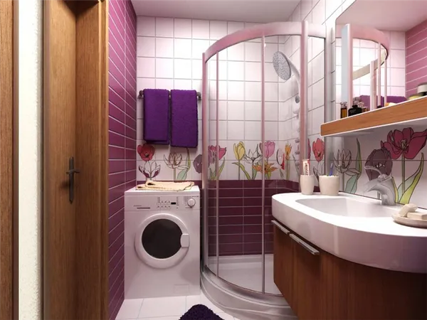 82 идеи из жизни, как оформить дизайн маленькой ванной комнаты (фото). маленькая ванная комната дизайн фото. 53