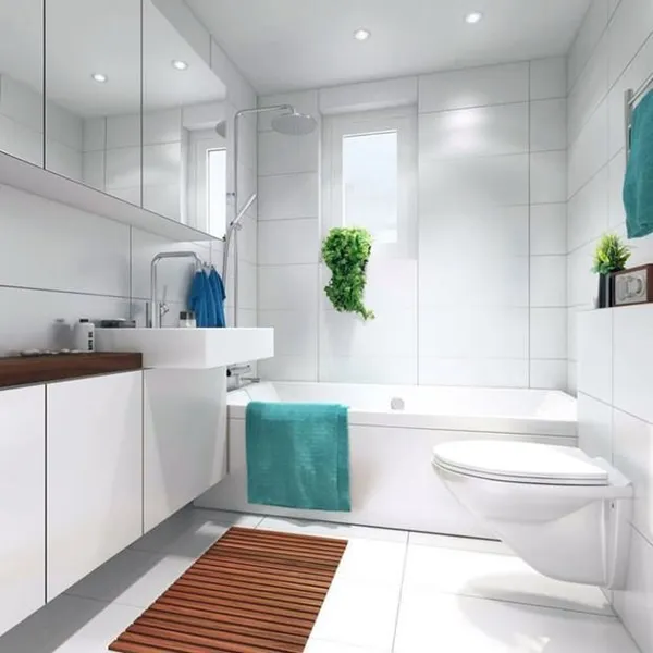 фотография: ванная в стиле современный, декор интерьера, квартира, дом, декор – фото на inmyroom