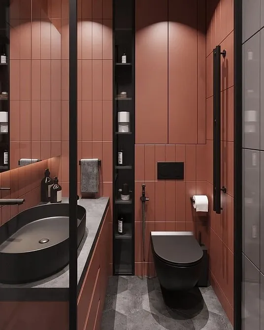 82 идеи из жизни, как оформить дизайн маленькой ванной комнаты (фото). маленькая ванная комната дизайн фото. 30