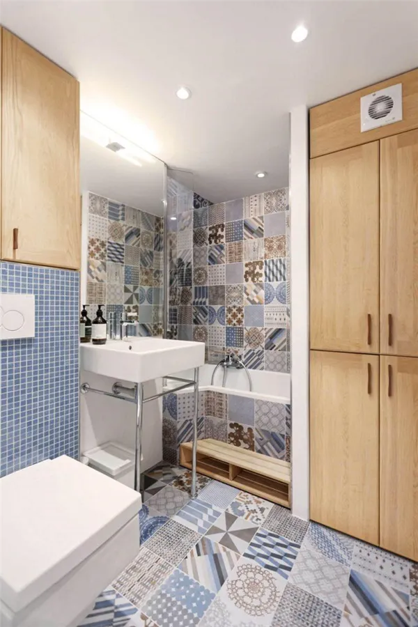 60 идей интерьеров ванной комнаты совмещенной с туалетом. дизайн ванной комнаты совмещенной с туалетом. 32