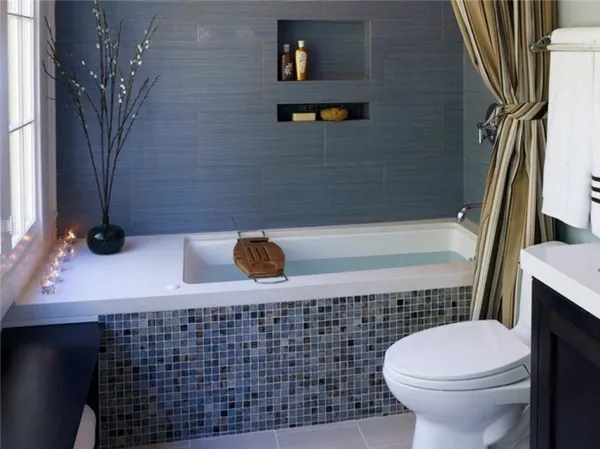 60 идей интерьеров ванной комнаты совмещенной с туалетом. дизайн ванной комнаты совмещенной с туалетом. 22