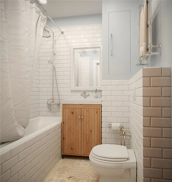 60 идей интерьеров ванной комнаты совмещенной с туалетом. дизайн ванной комнаты совмещенной с туалетом. 31