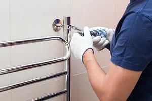 как правильно установить полотенцесушитель в ванной. установка полотенцесушителя в ванной своими руками. 5