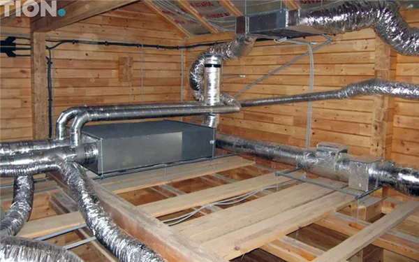 воздуховоды вентсистемы в деревянном доме