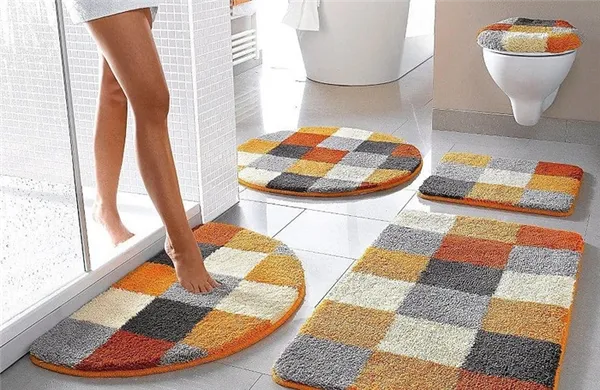 тонкости изготовления коврика для ванной комнаты. коврик в ванную своими руками. 4