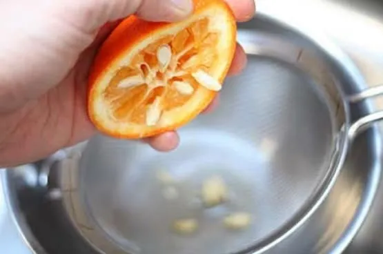 семечки апельсина