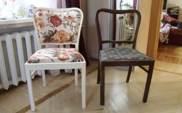 чудесное обновление стула, которое можно выполнить своими руками из подручных средств. /фото: creativnost.ua