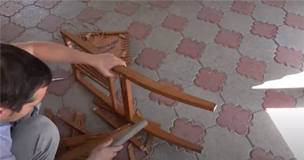 мастер-класс по реставрации старого стула