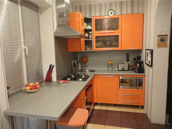 дизайн кухни 4 кв. метра: 100+ реальных фото примеров и идей оформления