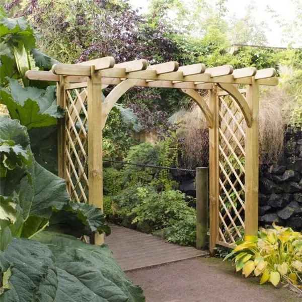 деревянная арка на даче своими руками. особенности деревянных арок. садовая арка своими руками. 4