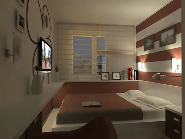 как обустроить спальню в хрущевке: реальные фото в интерьере. дизайн спальни в хрущевке. 7