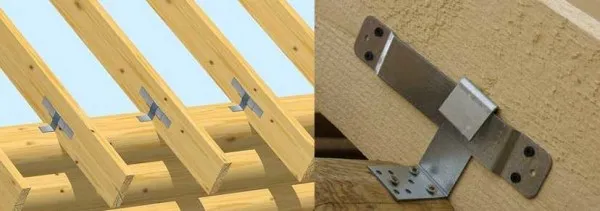 способ крепления стропильной системы деревчнного дома