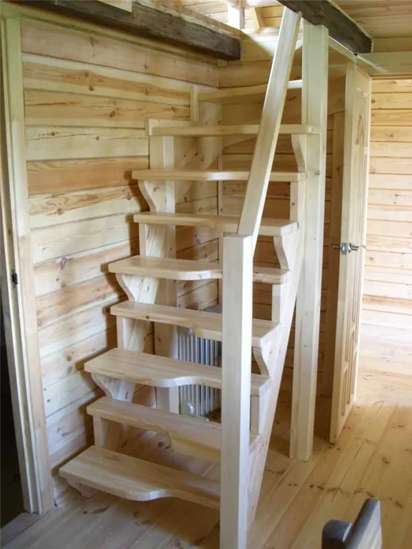 какими могут быть лестницы на второй этаж в деревянном доме: варианты конструкций и дизайна. лестница в деревянном доме на второй этаж. 36