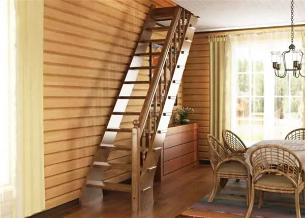 какими могут быть лестницы на второй этаж в деревянном доме: варианты конструкций и дизайна. лестница в деревянном доме на второй этаж. 32